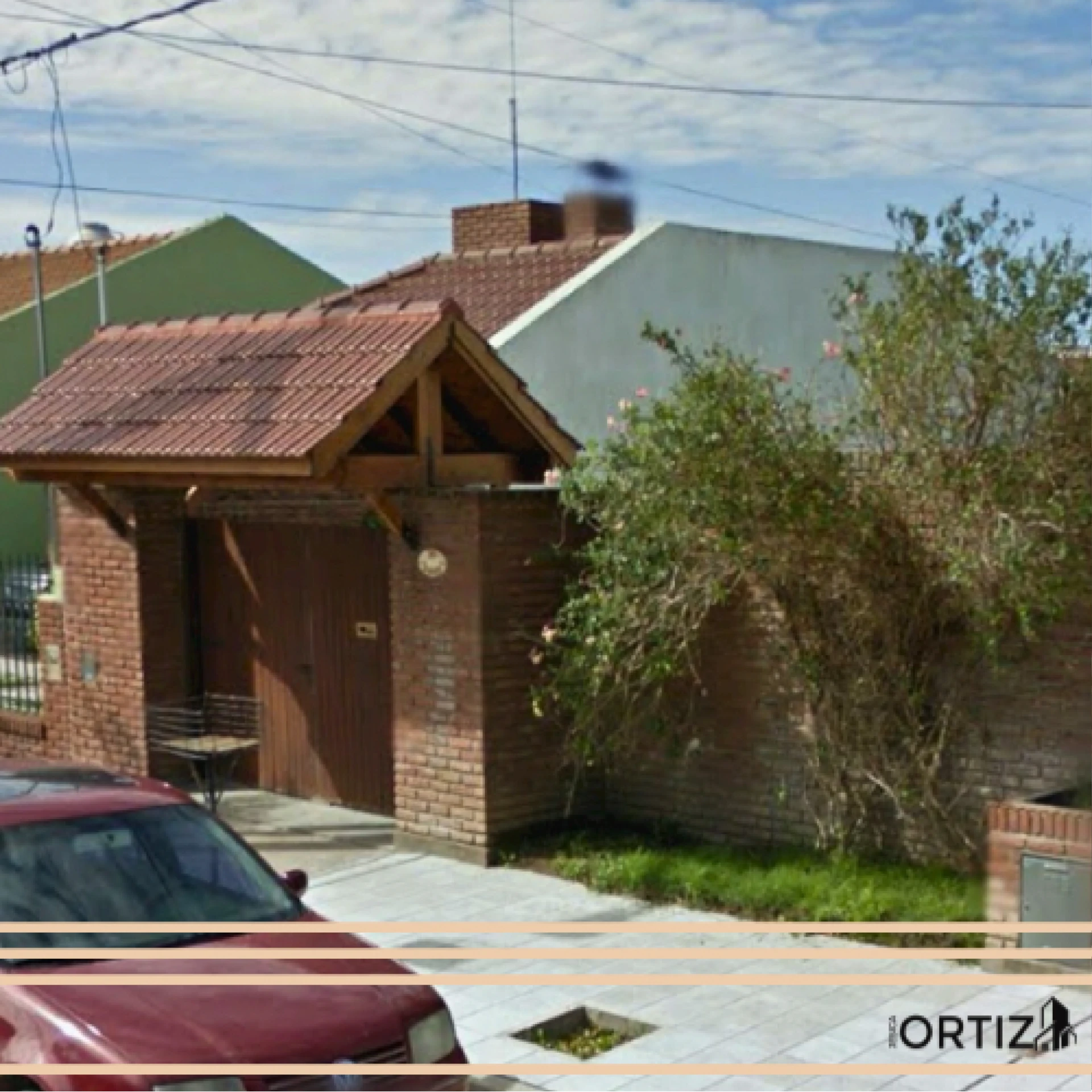 Casa con detalles de época 3 ambientes 