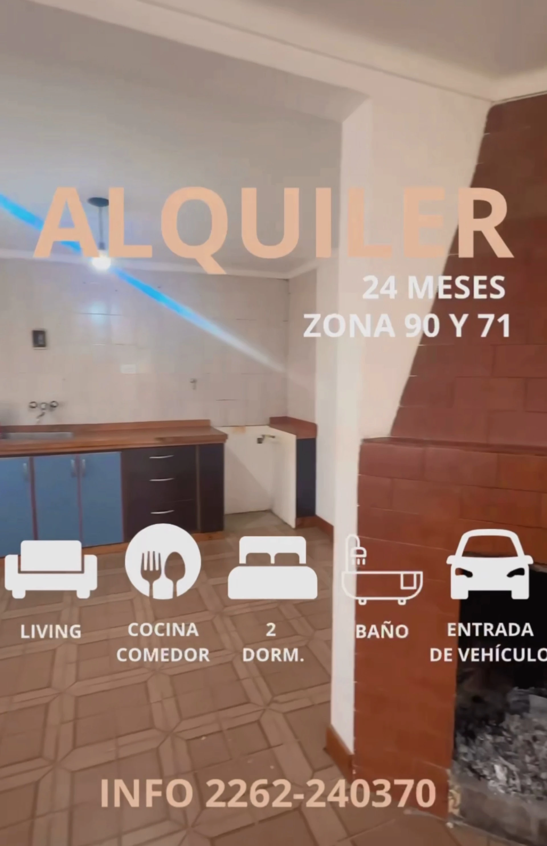 CASA 3 AMBIENTES
