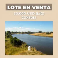 LOTE ESQUINA 1000M2
